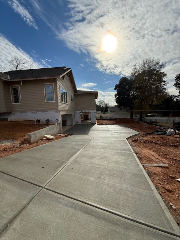 After — finished commercial concrete